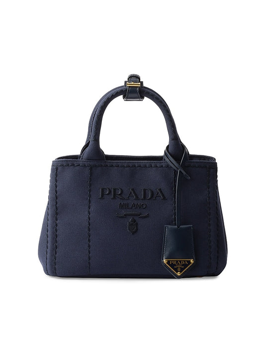 Cotton Canvas Mini Handbag