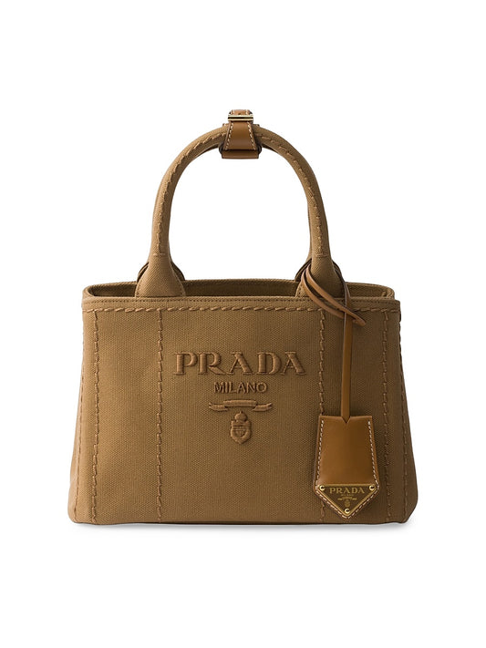 Cotton Canvas Mini Handbag