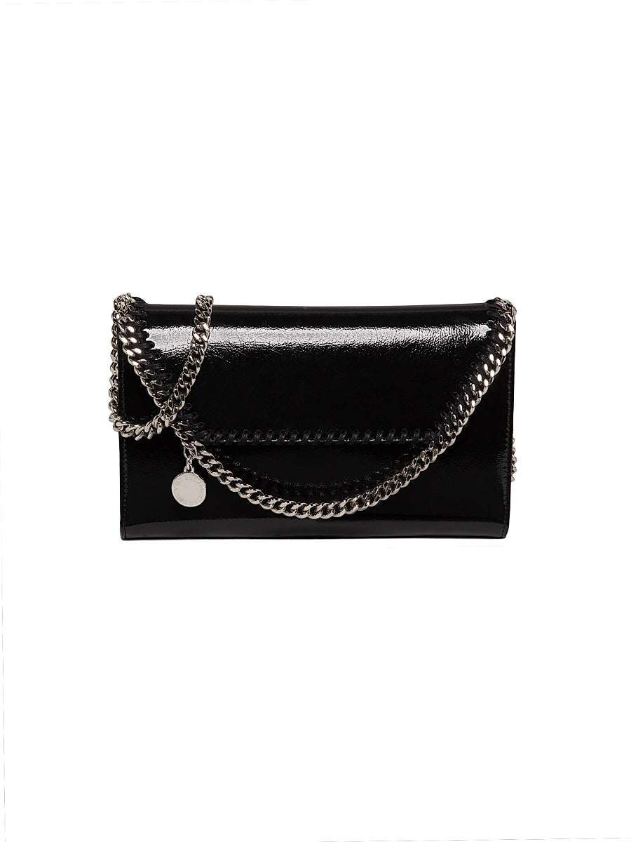 Fabella Crinkle Faux Leather Crossbody Bag