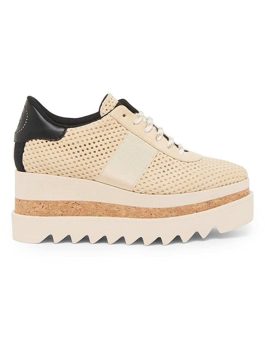 Sneakelyse 80MM Perforated Platform Sneakers
