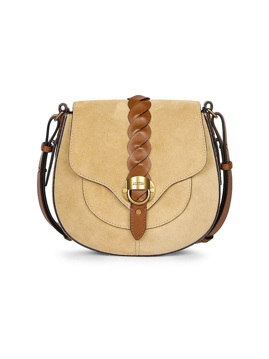 Small Altay Suede Crossbody Bag