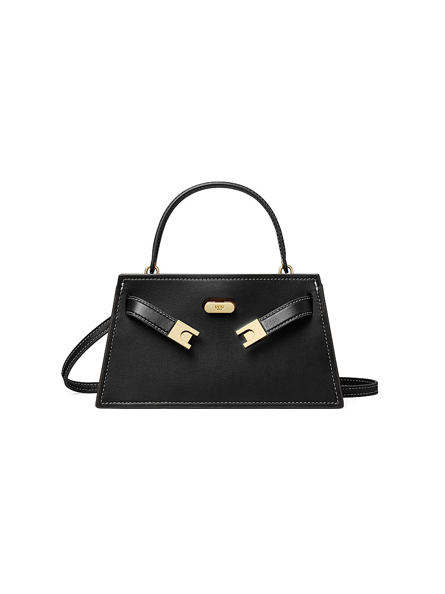 Mini Lee Radziwill Leather Top Handle Bag