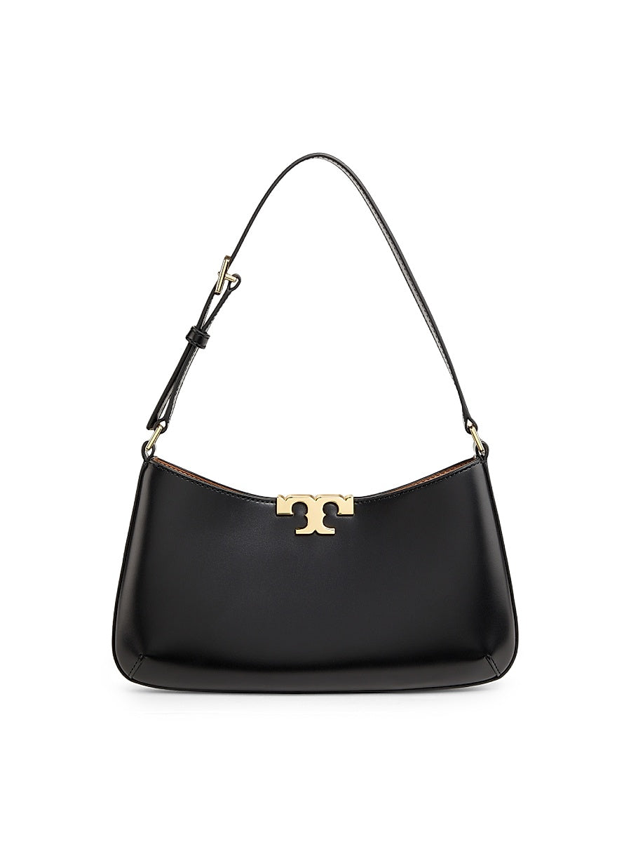 Eleanor Logo-Detailed Leather Shoulder Bag