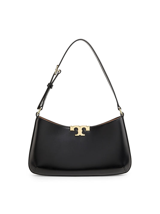 Eleanor Logo-Detailed Leather Shoulder Bag