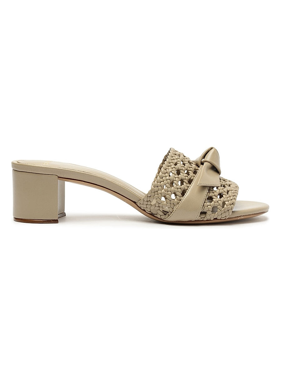 Clarita Tresse 60MM Knotted Leather Sandals