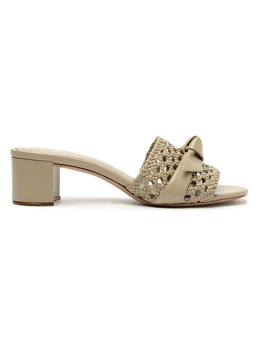 Clarita Tresse 60MM Knotted Leather Sandals