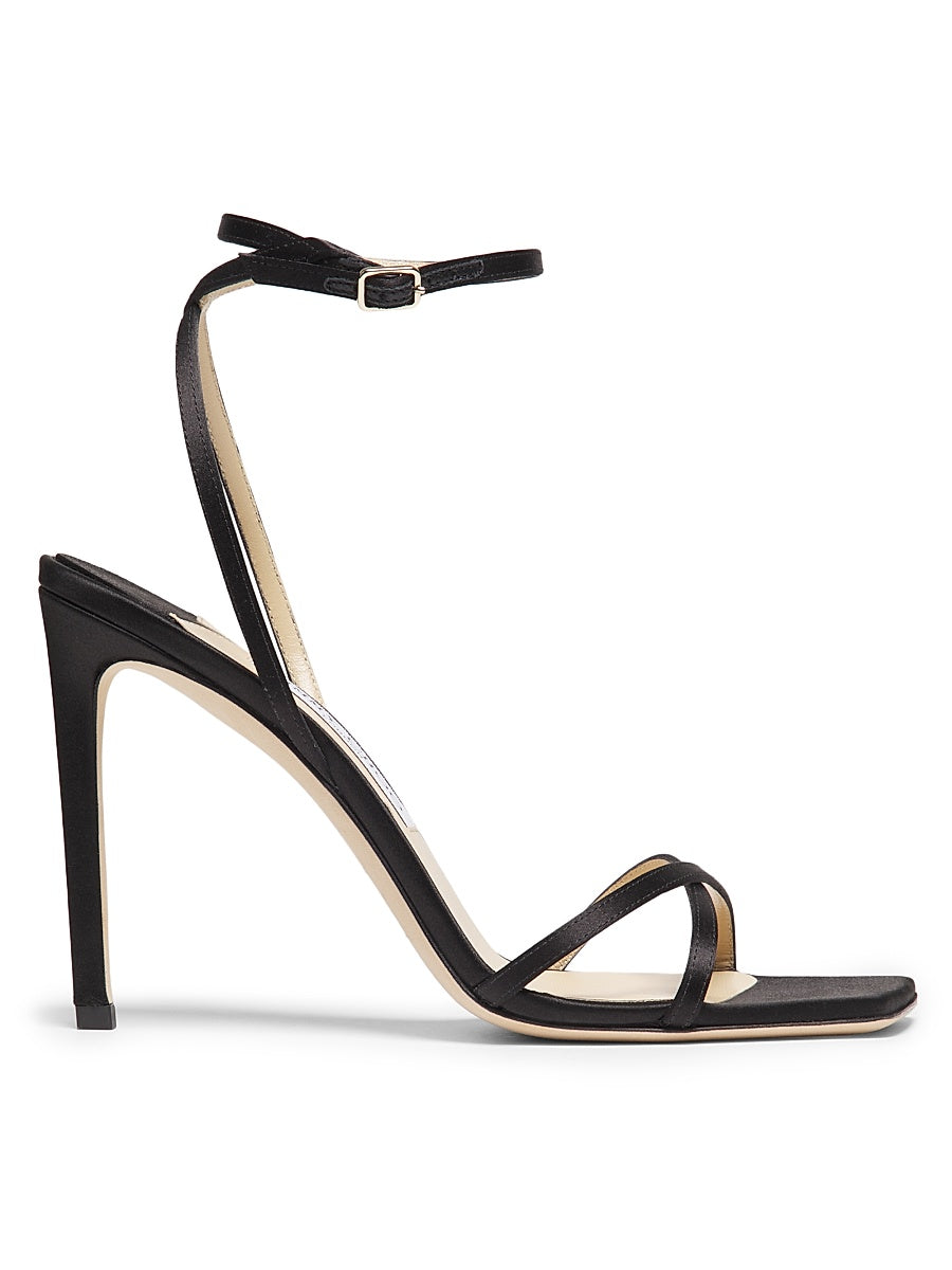 Metz 100MM Satin Stiletto Sandals