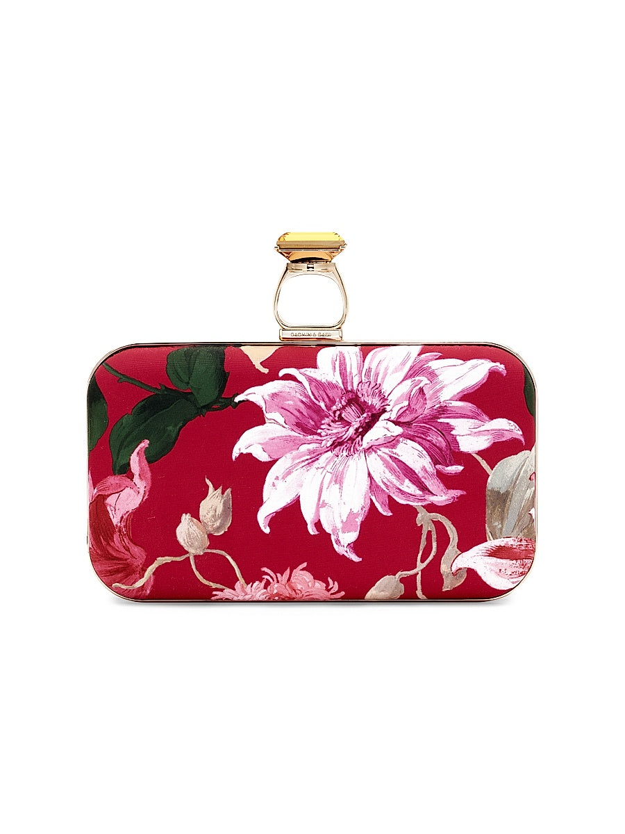 On The Rocks Floral Clutch