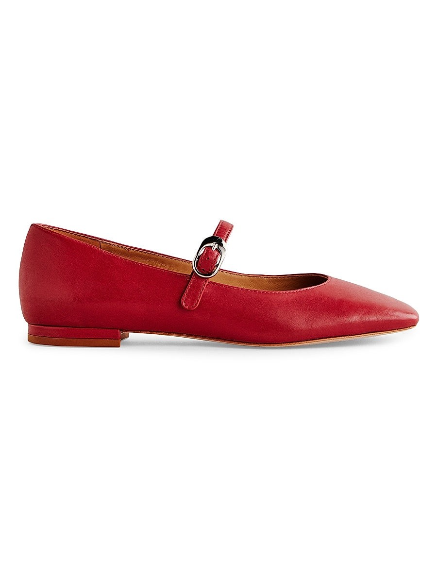 Melissa Leather Mary Jane Flats