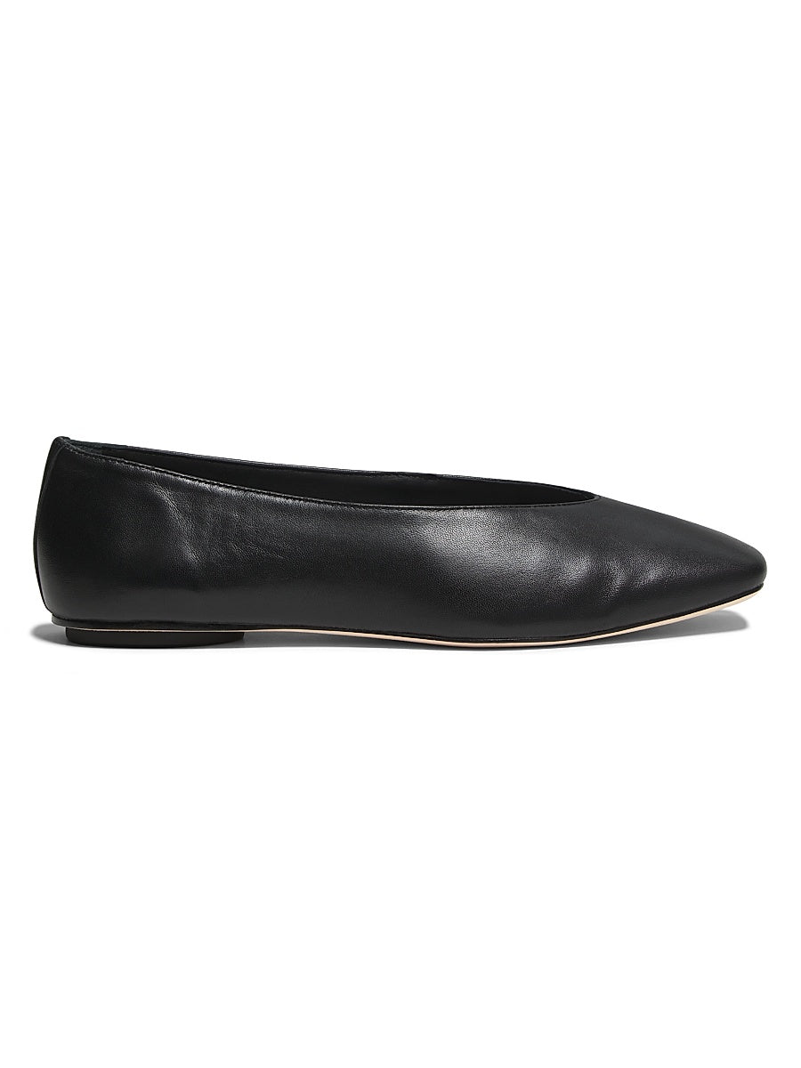 Prudence Leather Ballet Flats