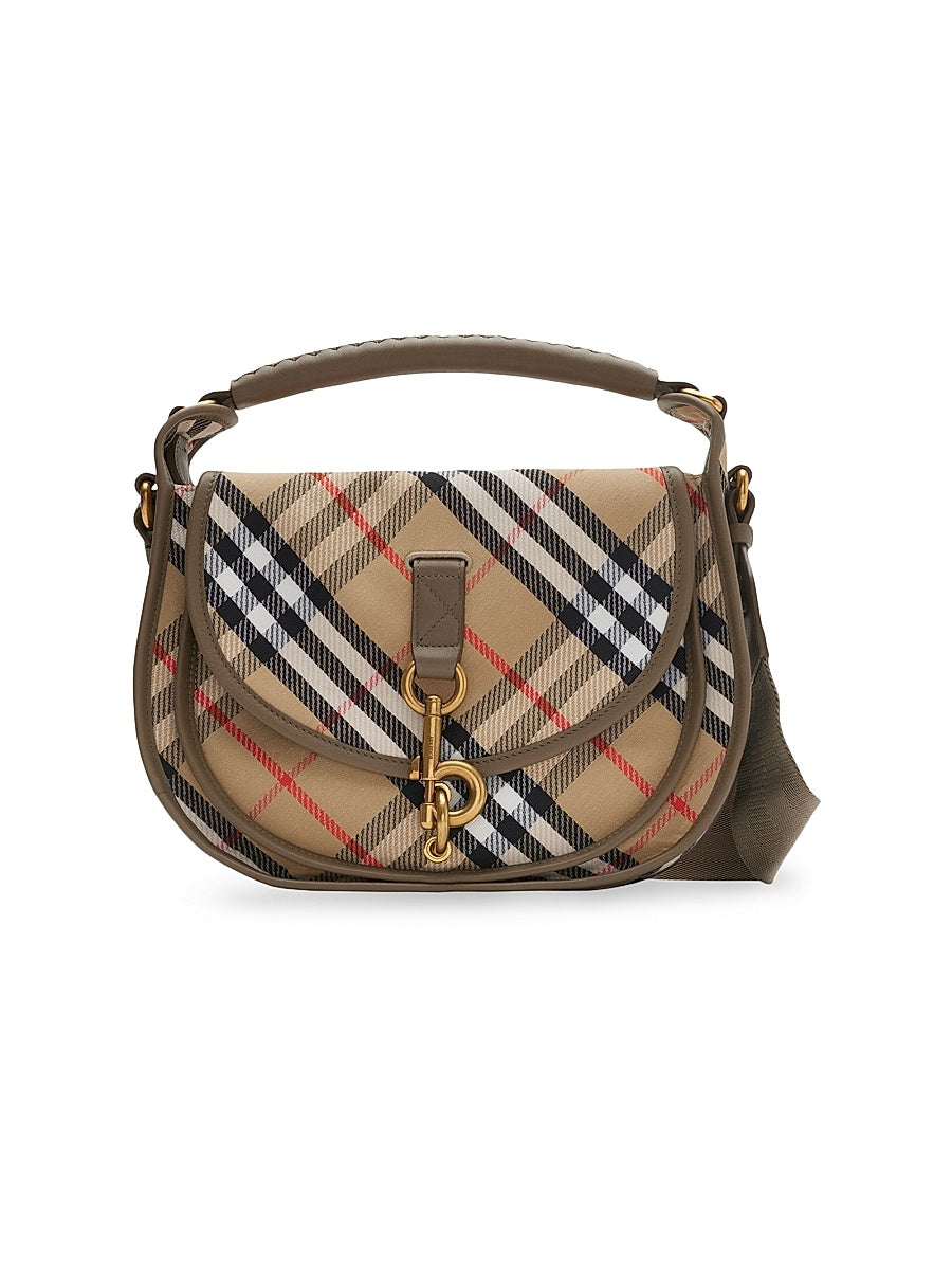 Check Crossbody Bag