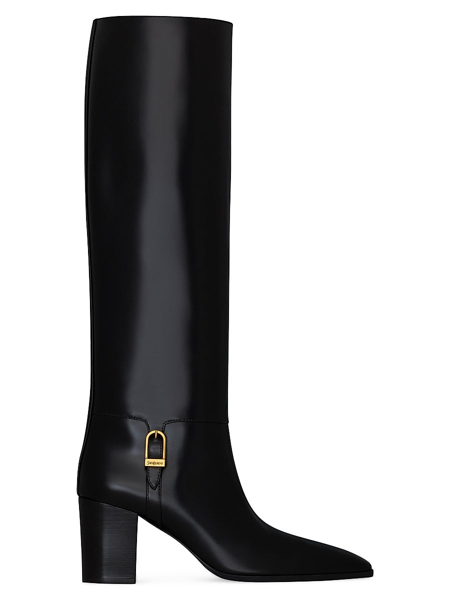 Julia Boots in Smooth Leather