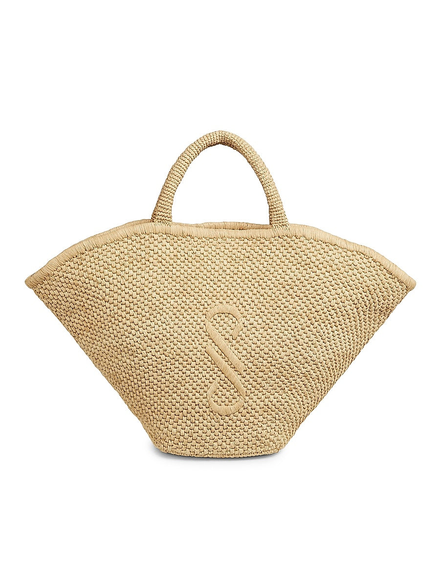 Chelsea Large Raffia Tote