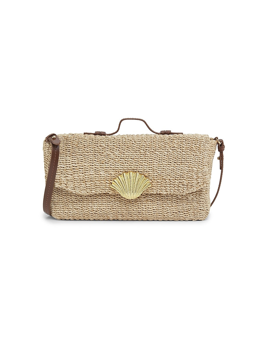 The Harper Straw Crossbody Bag