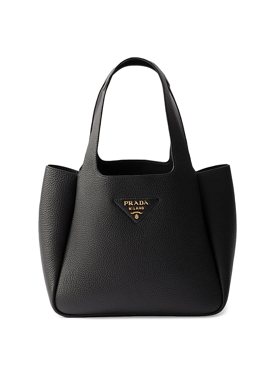 Small Leather Tote Bag