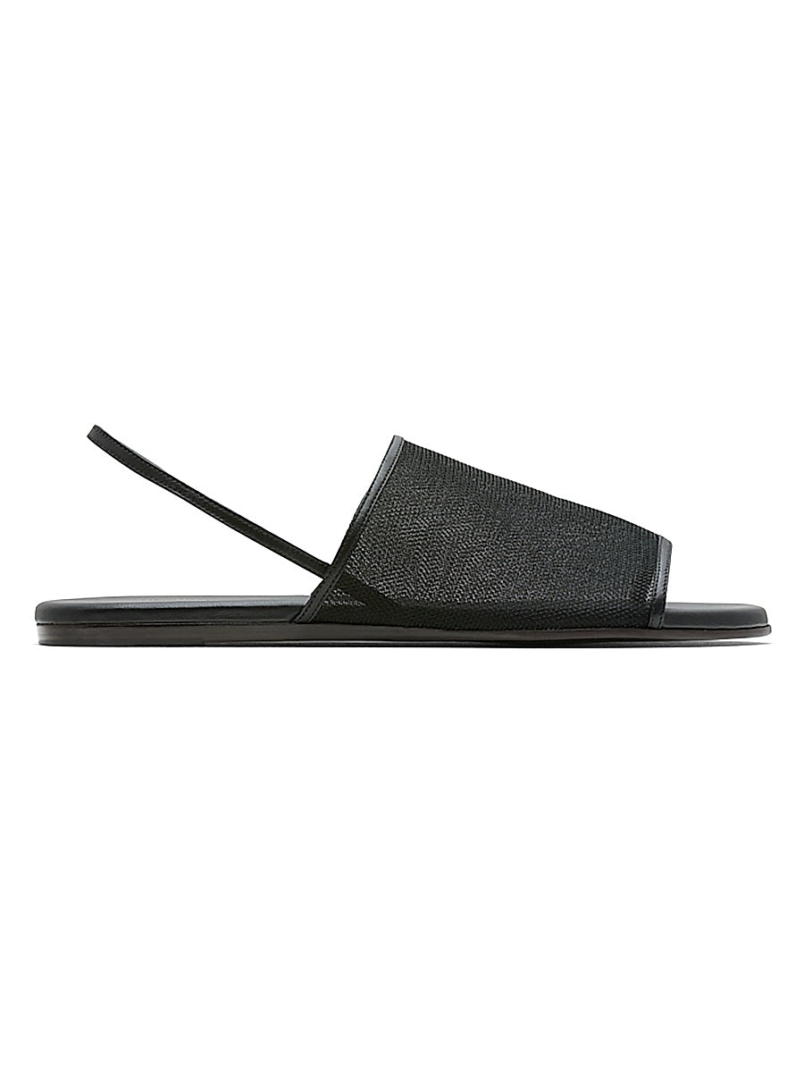 Salm Mesh Leather Flats
