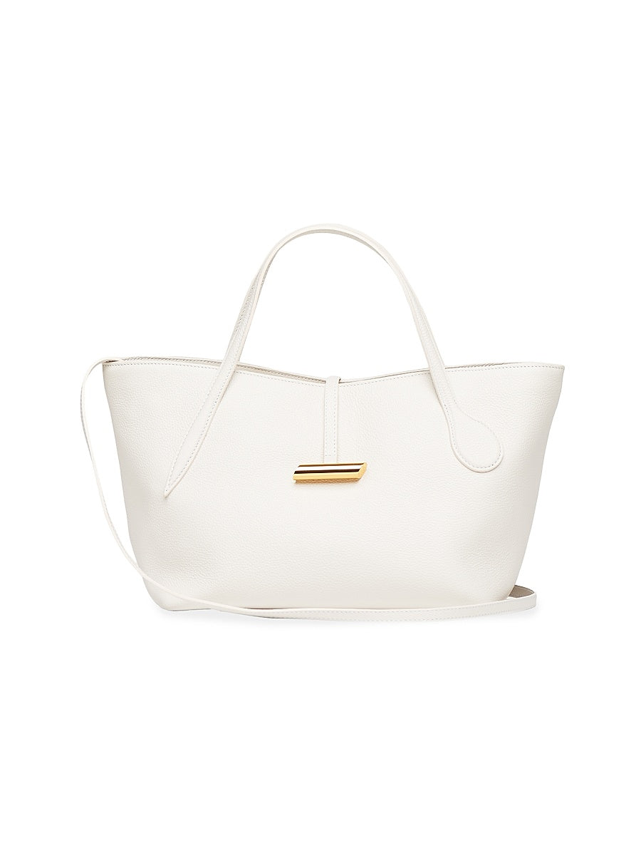 Petite Penne Leather Tote Bag