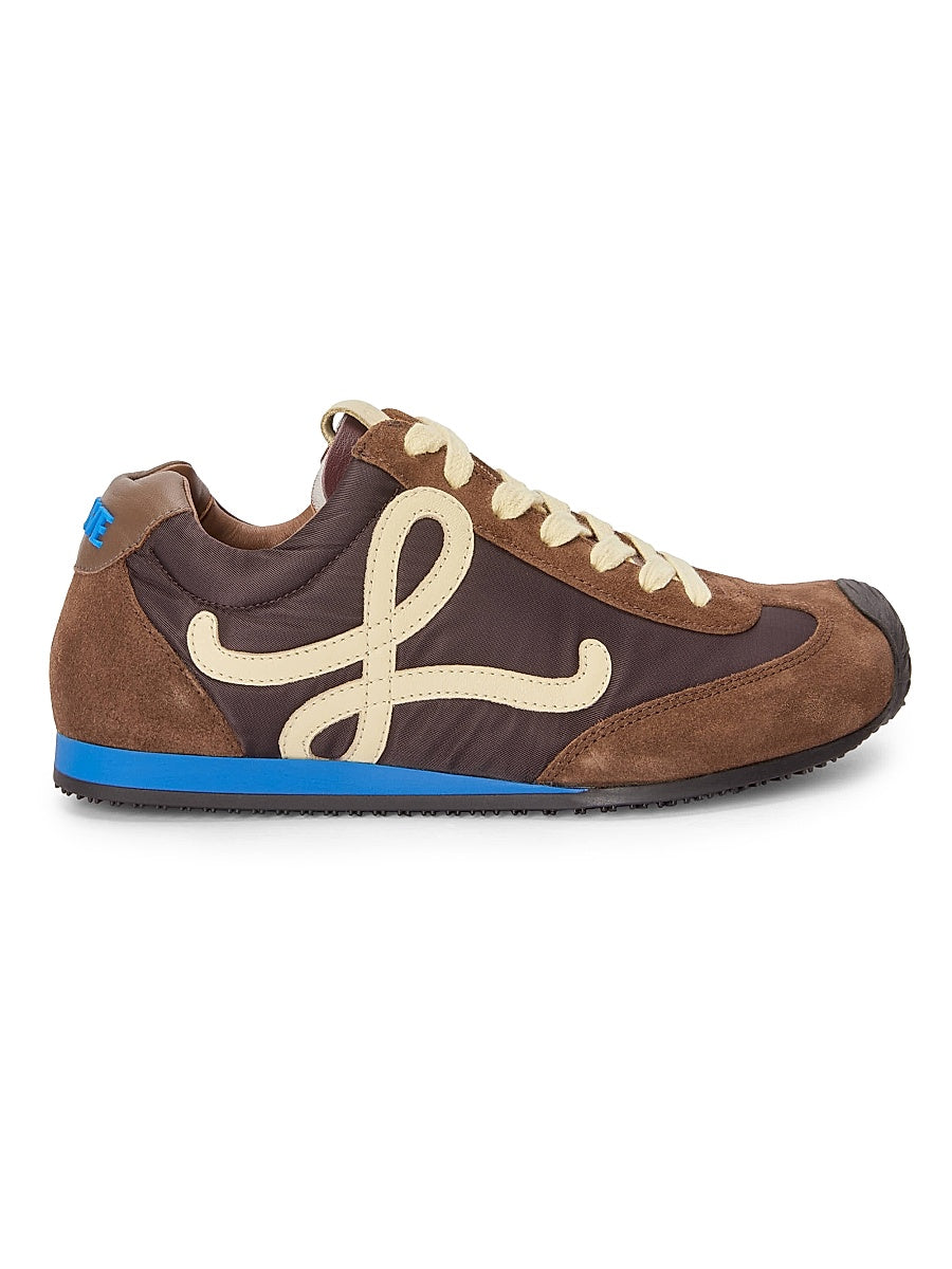 Ballet Runner 2.0 Suede &amp; Mesh Low-Top Sneakers