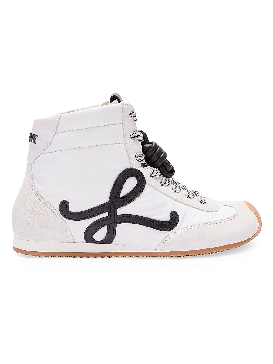 Ballet Runner 2.0 Suede &amp; Mesh High-Top Sneakers