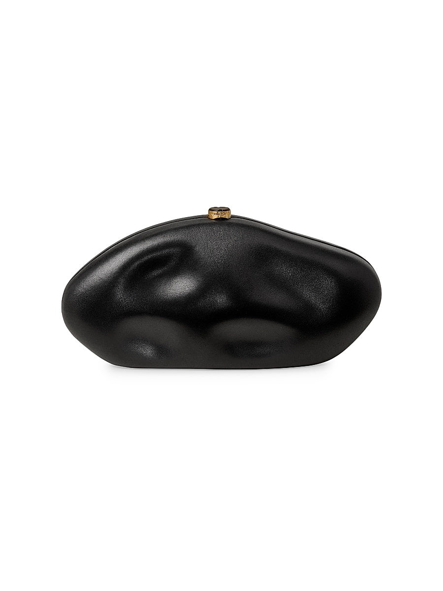 Leather Caldera Clutch