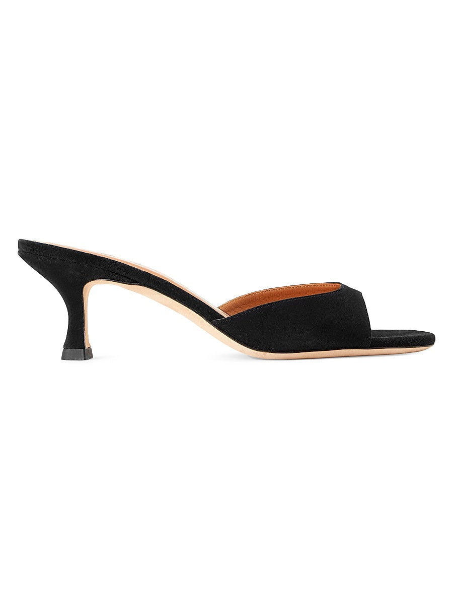 Brigitte 55MM Suede Mules