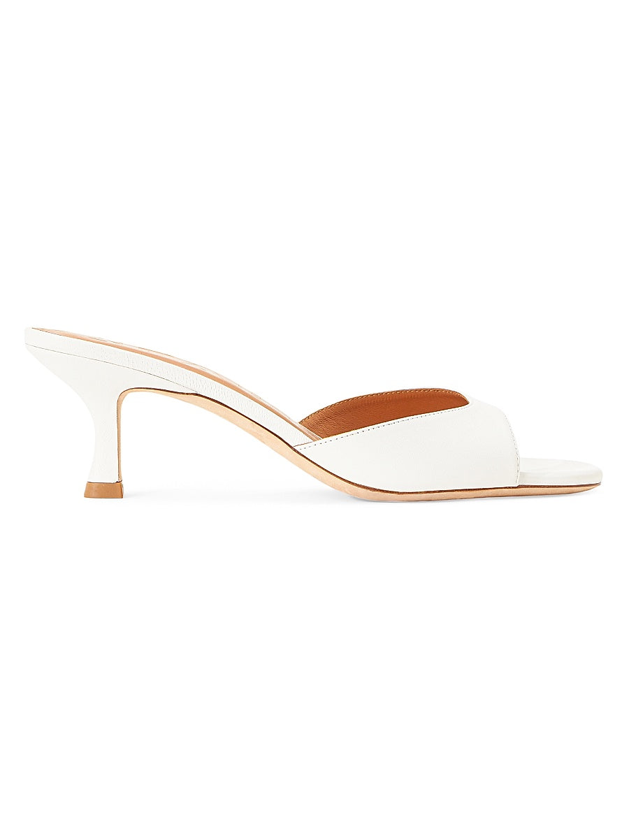 Brigitte 55MM Leather Mules