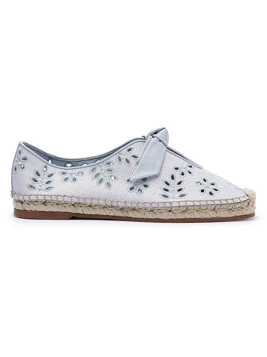 Clarita Eyelet Espadrilles