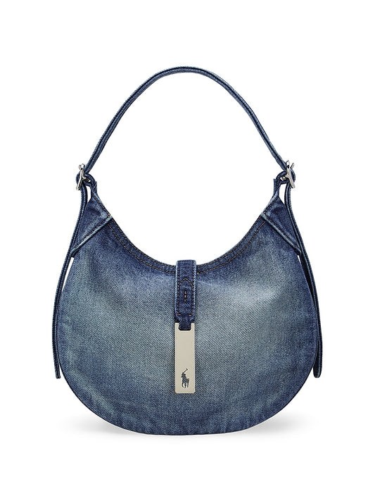 Denim Hobo Bag