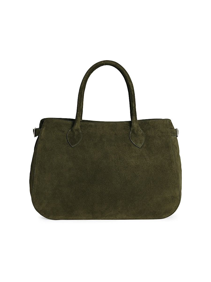 Patrizia Oversized Suede Tote Bag