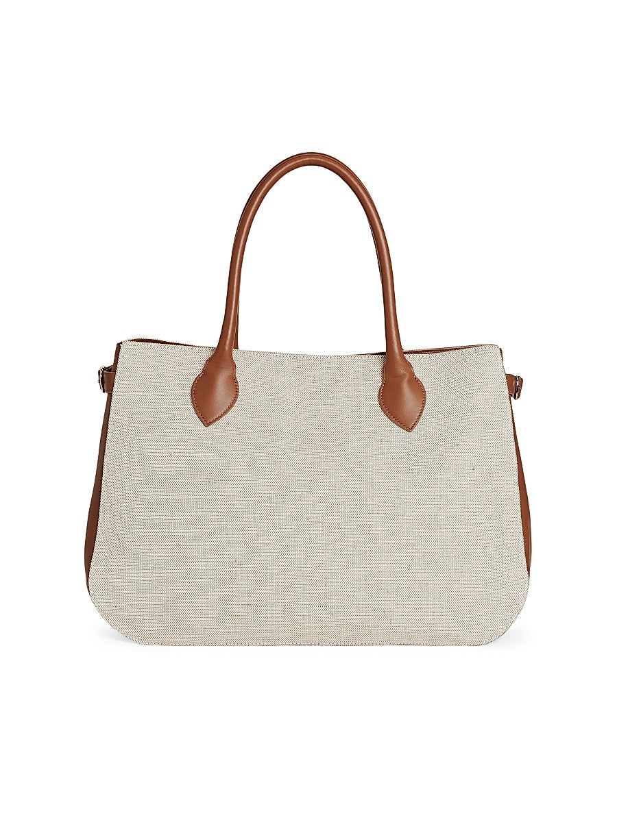 Patrizia Oversized Canvas Tote Bag