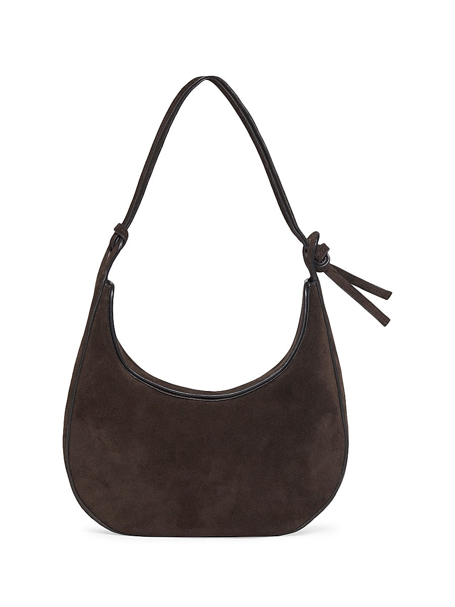 Rosetta Medium Suede Shoulder Bag