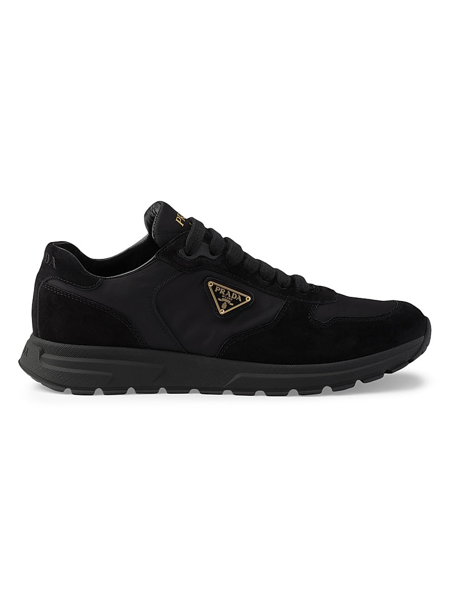 Prax 2.0 Re-Nylon and Suede Sneakers