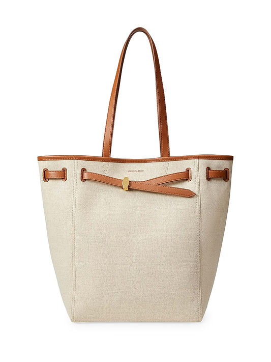 Dash Canvas & Leather Tote Bag