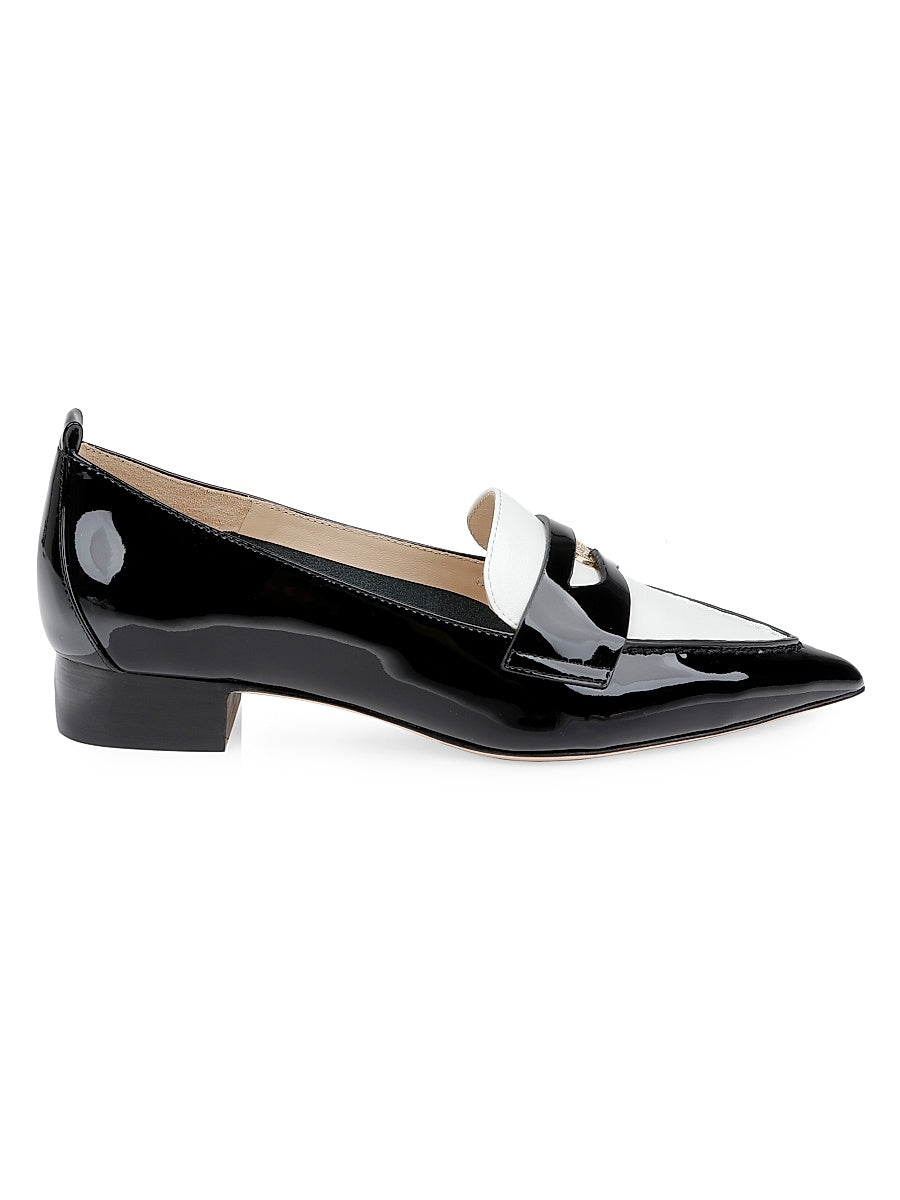 Maelys Patent Leather Penny Loafers