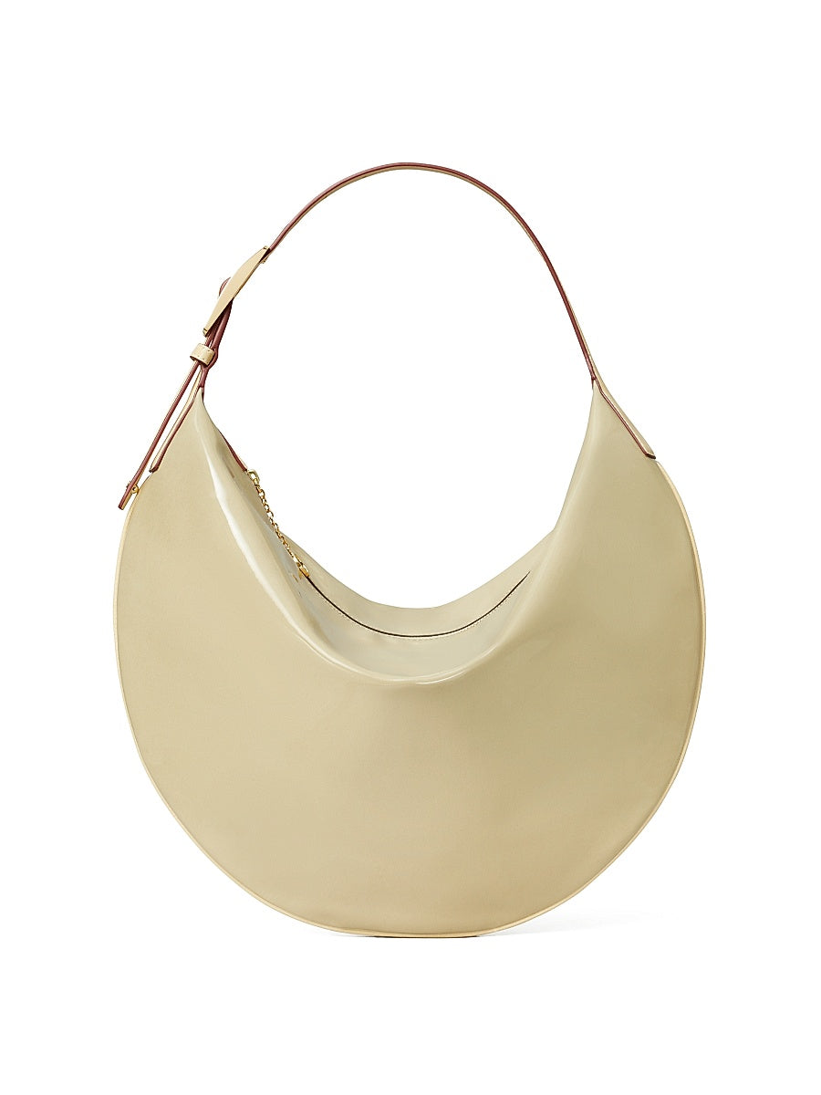 Balloon Patent Leather Shoulder Bag