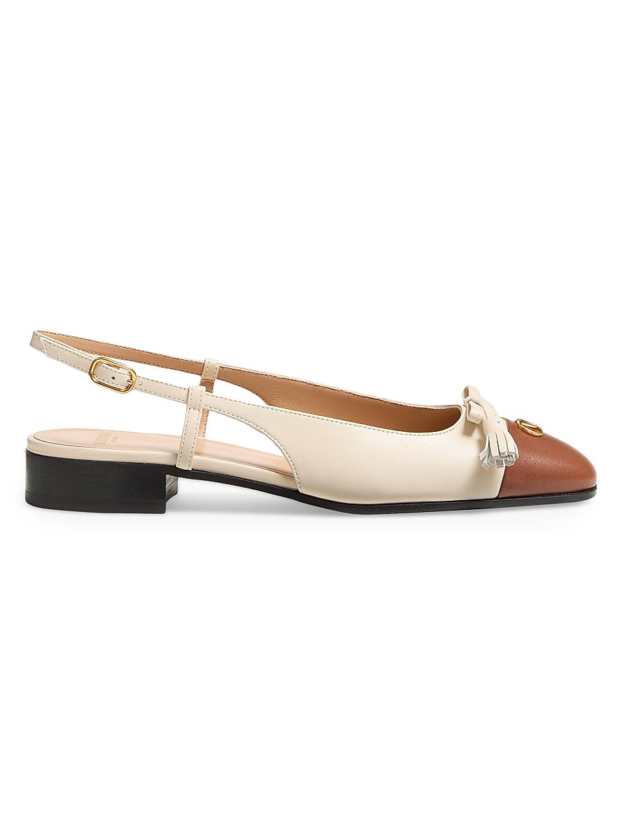 Valet Du Roi Kid Slingback Ballerinas 25MM