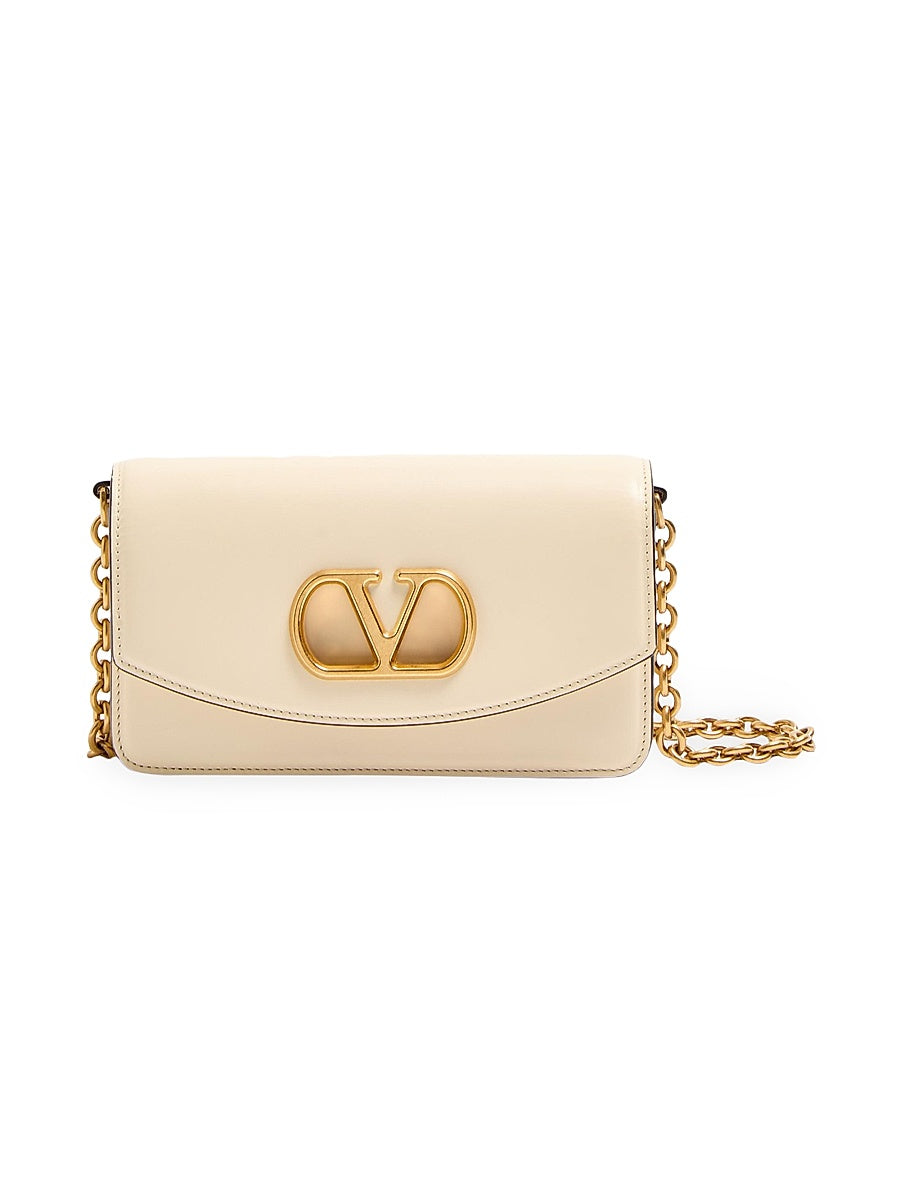 Vain Clutch Bag in Shiny Calfskin