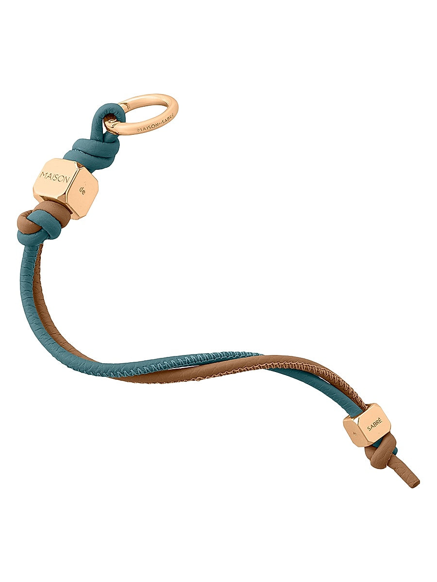 Leather Wristlet Charm
