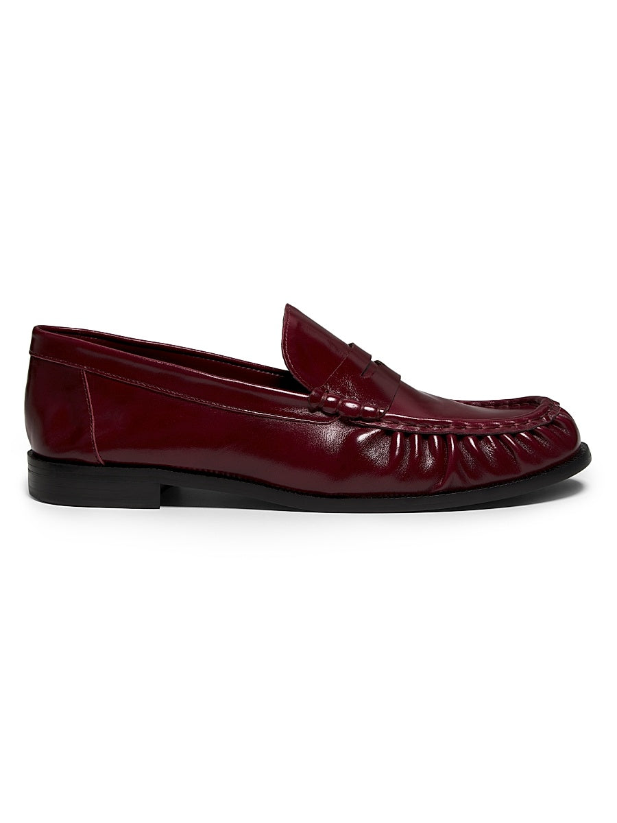 Tyche Patent Leather Penny Loafers