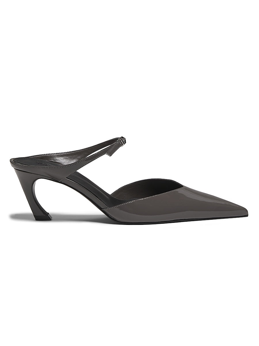 Laurie 70MM Patent Leather Mules