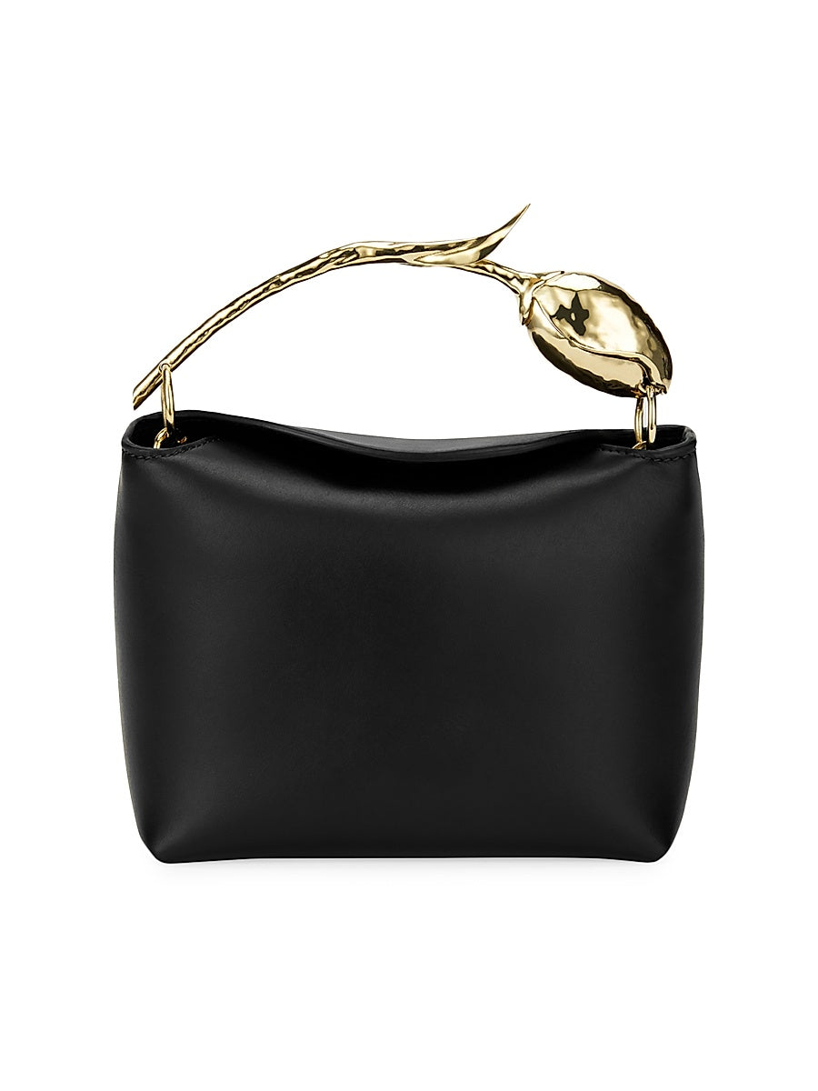 Bloom Mini Leather Top Handle Bag