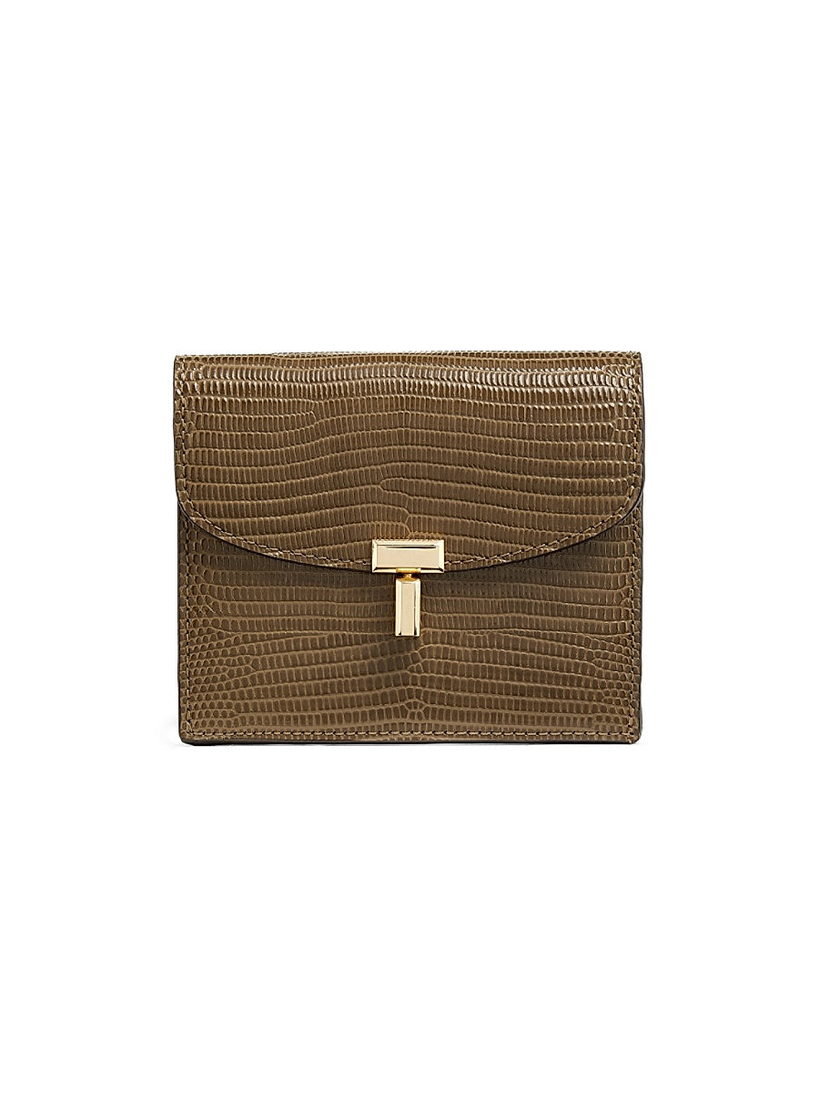 Embossed Leather Card Case