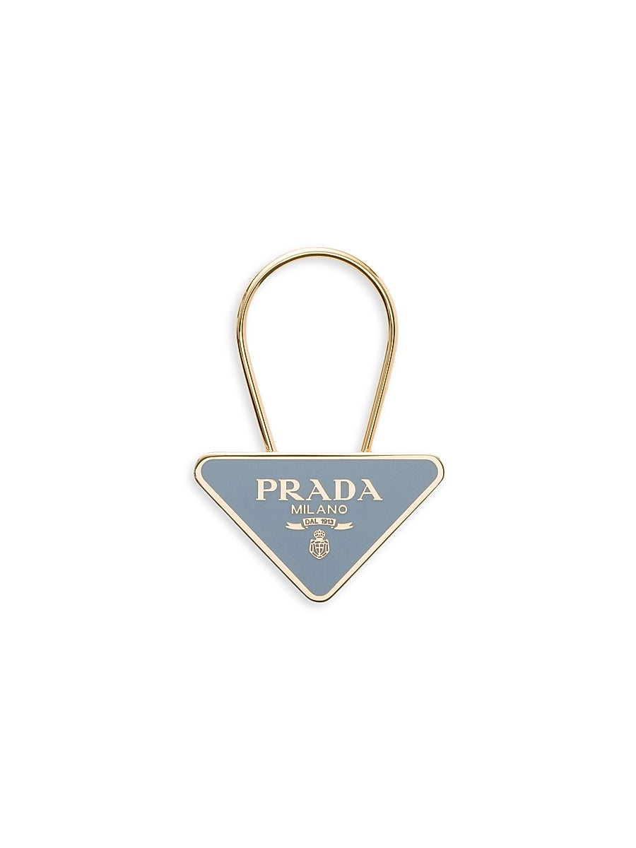 Enameled Metal Key Ring