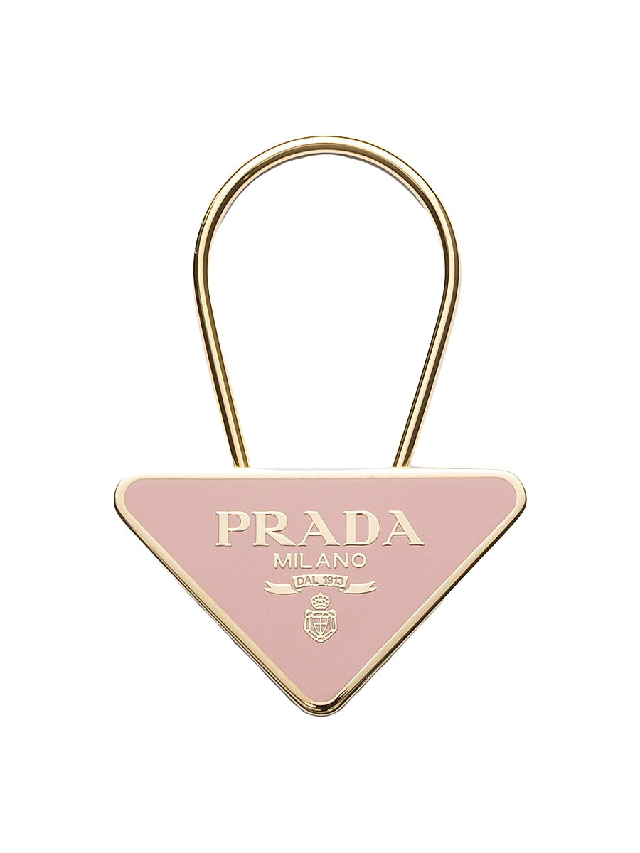 Enameled Metal Key Ring