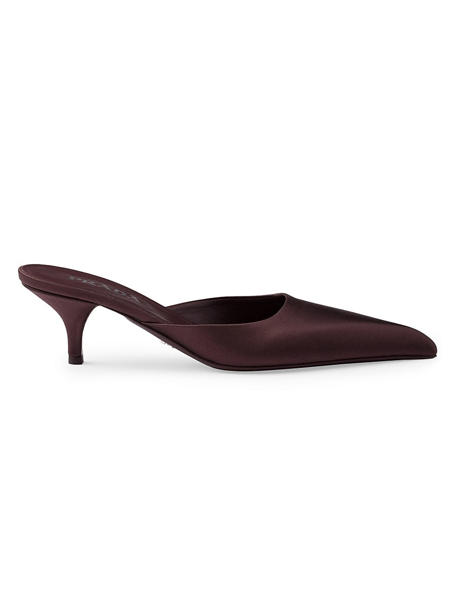 Satin 55MM Mules