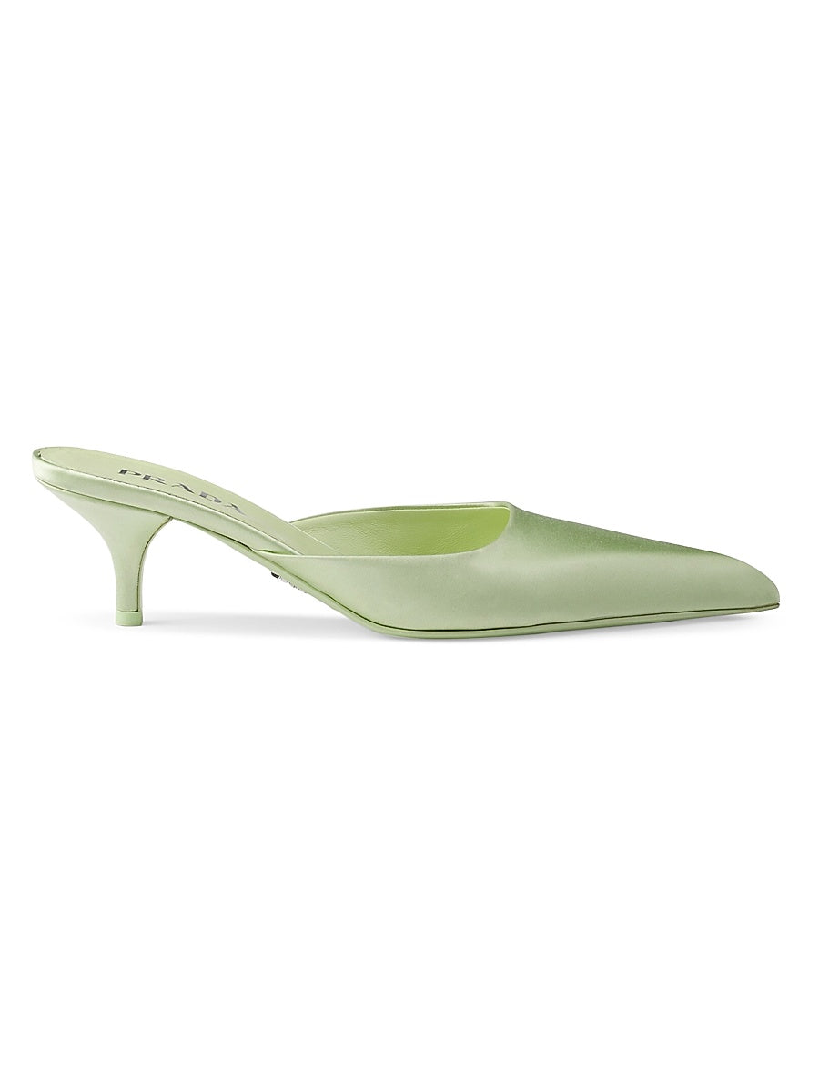 Satin 55MM Mules