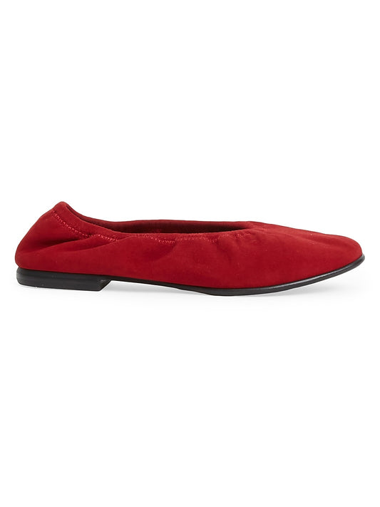 Danna Elasticized Suede Ballet Flats