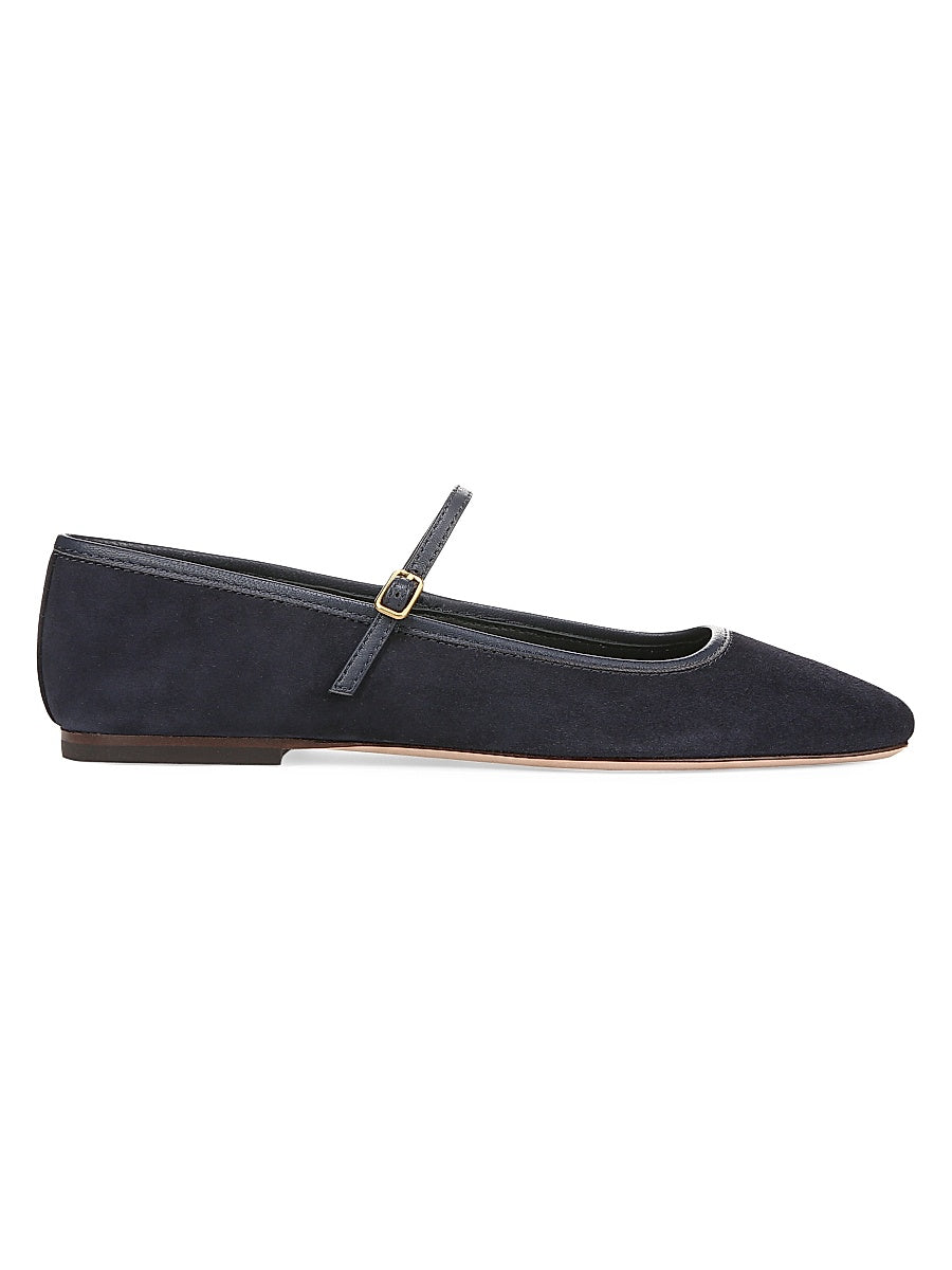 ​Ellie Suede Mary Jane Flats