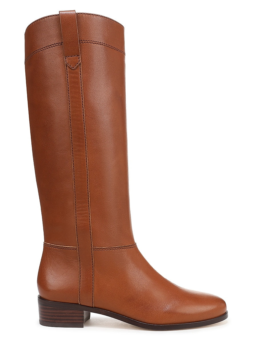 Dwyer Leather Pull On Tall Boots