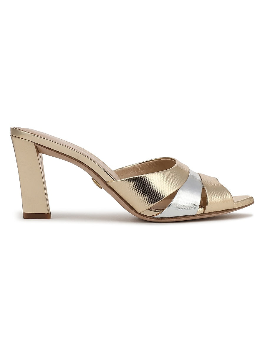 Cassiel Leather Slide Sandals